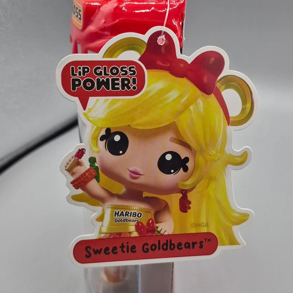 MGA Yummi Land Haribo Sweetie Goldbears Lip Gloss Doll Keychain Scented 545996